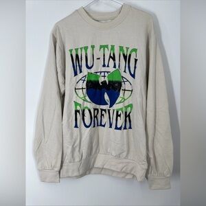 Wu-Tang Forever Tour Fleece Lined Sweatshirt Crewneck Pullover Men’s Size L